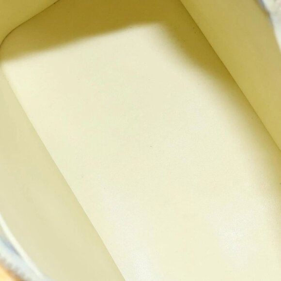 LOUIS VUITTON Monogram Vernis Houston Hand Bag Lime Yellow M91055 LV Auth BD751 - Picture 9 of 16